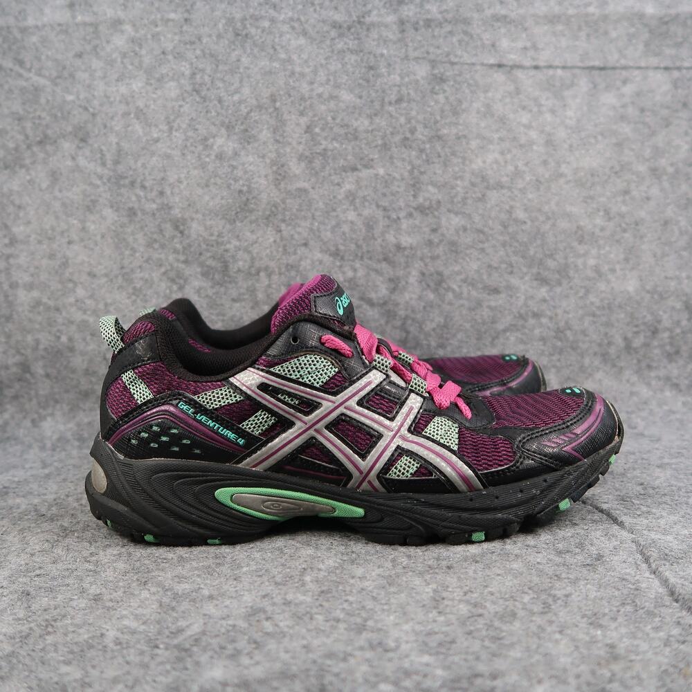 Asics Shoes Womens 7.5 Athletic Trainers Gel Venture 4 Running Sport Active